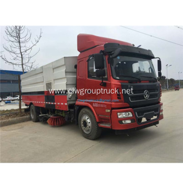 Shanqi New 4x2 broom sweeper truck